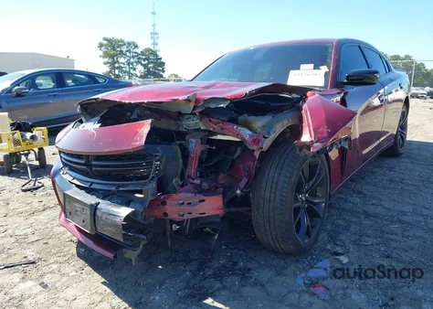 2018 Dodge Charger Sxt Rwd из США, поврежденный, VIN 2C3CDXBG7JH221259